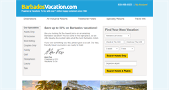 Desktop Screenshot of barbadosvacation.com